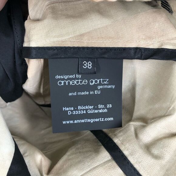 Annette Gortz Unique Textured Blazer Jacket Size 38 or Medium - Picture 8 of 9